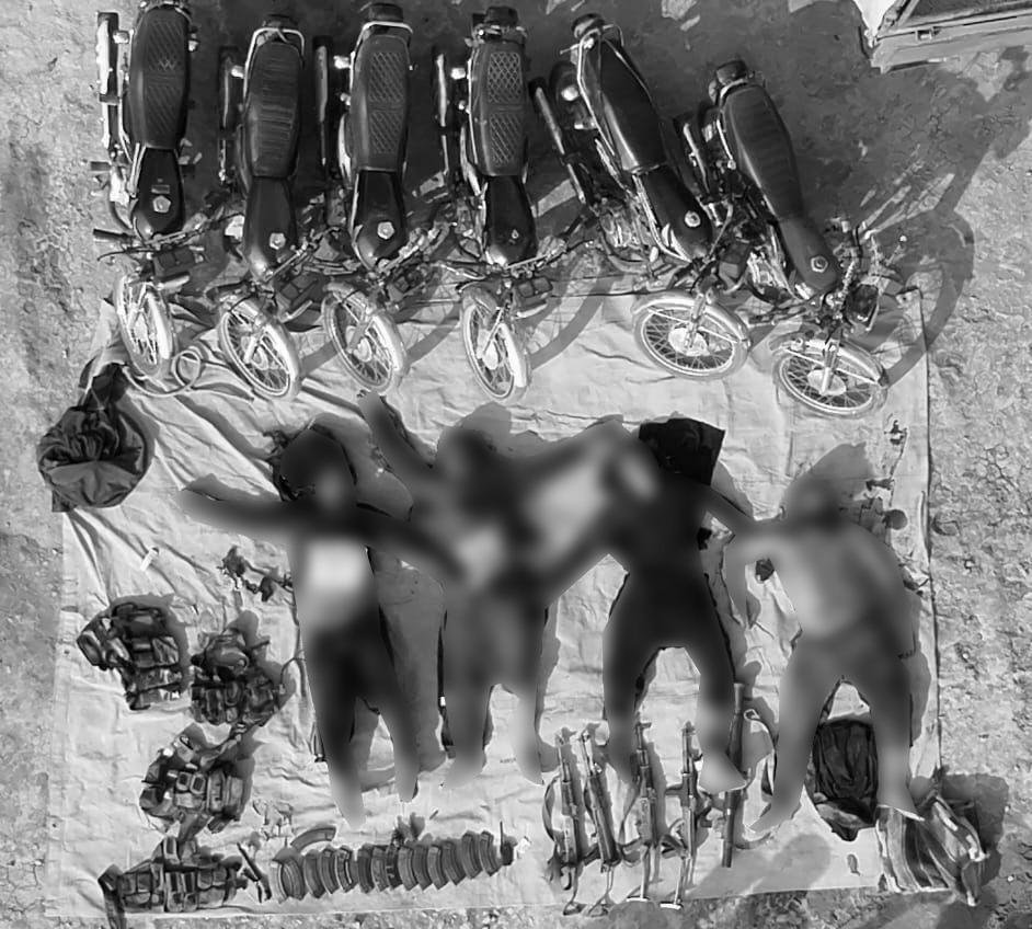 Four militants killed in intelligence-based operation in Dera Ismail Khan: ISPR