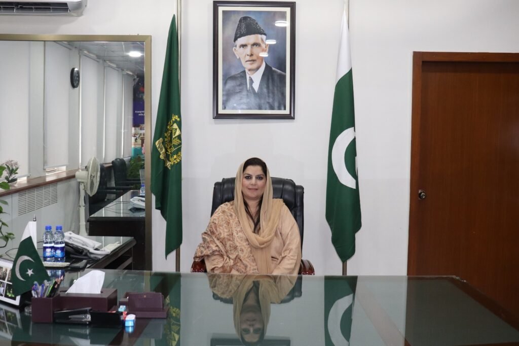 Ms. Rabia Naseem Farooqi assumes role of parliamentary secretary for federal education