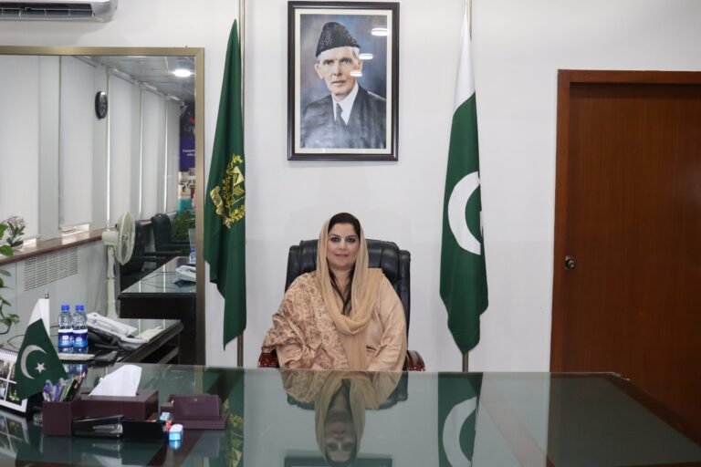 Ms. Rabia Naseem Farooqi assumes role of parliamentary secretary for federal education Ms. Rabia Naseem Farooqi assumes role of parliamentary secretary for federal education
