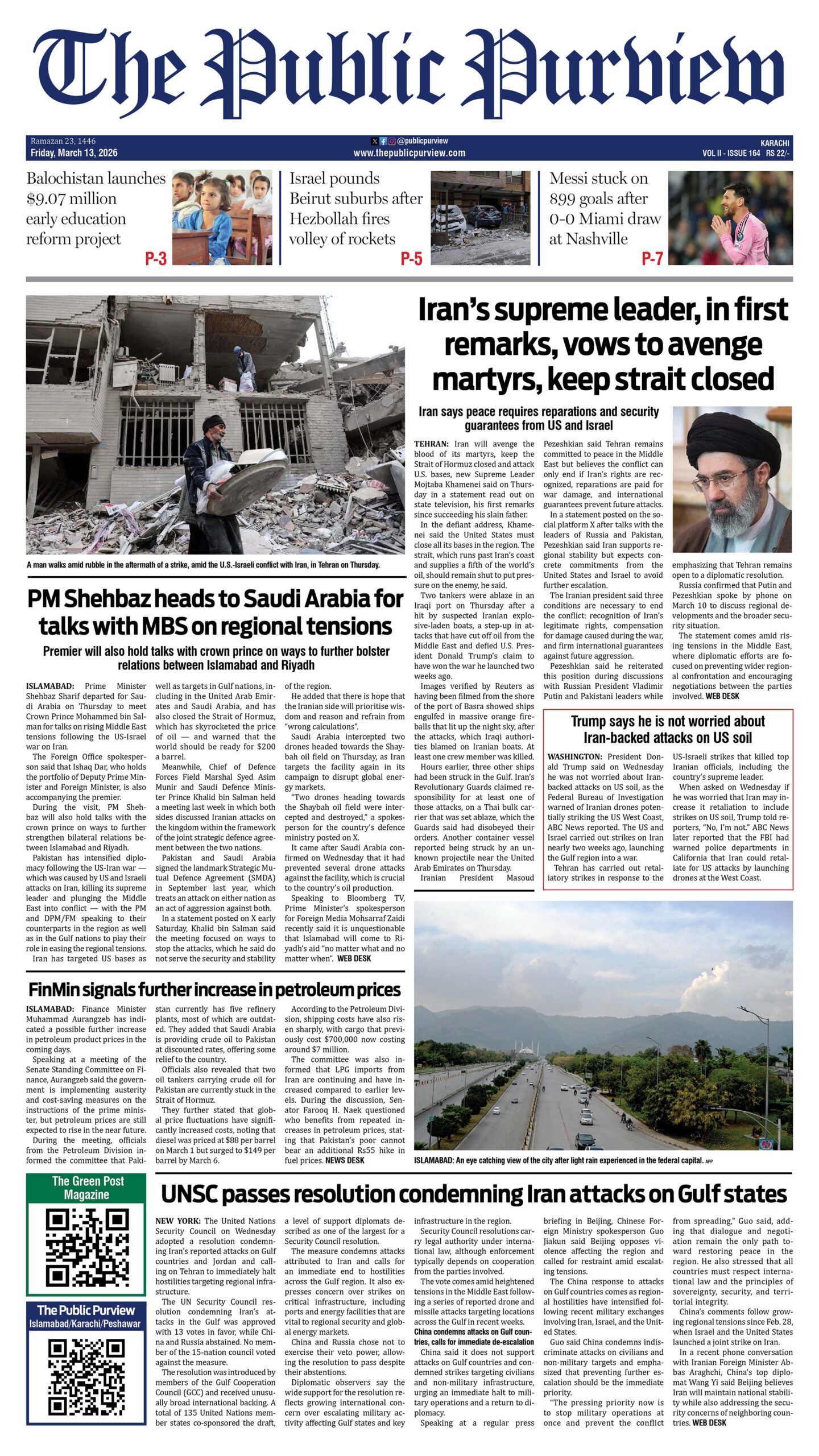 13-03-2026 Karachi