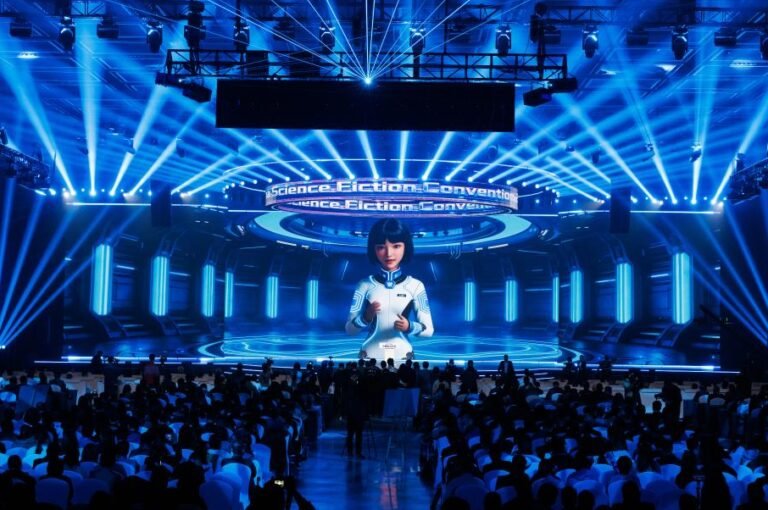 China’s sci-fi industry expands with films, games, and VR experiences, driving record revenues.