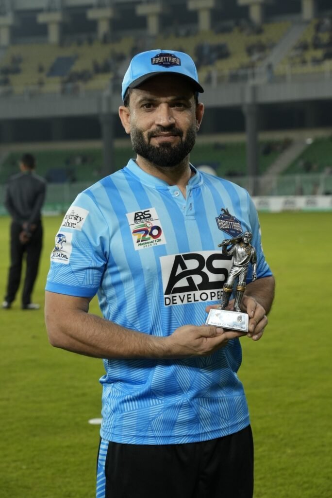 Abbottabad chase 202 to beat Karachi Blues; Multan edge Lahore Blues in National T20 Cup