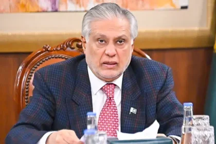Ishaq Dar says Pakistan is actively pursuing diplomacy to ease Middle East tensions during press conference.