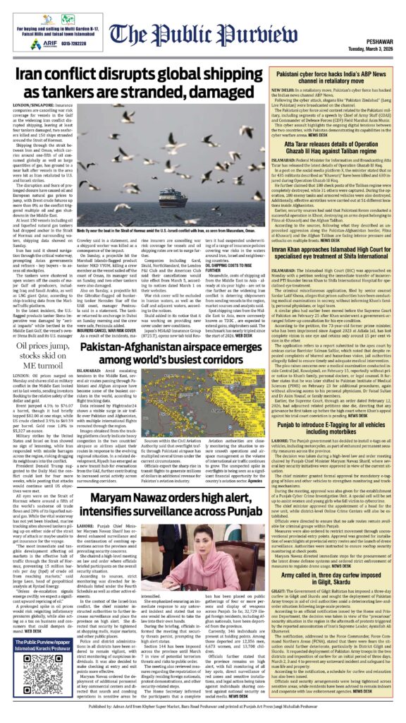 Back 03-03-2026 Peshawar