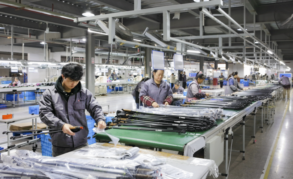 China's Ninghai county produces 60 percent of world's trekking poles