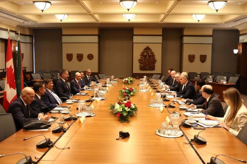 Aga Khan meets Canadian Prime Minister Mark Carney during his first official visit to Canada in Ottawa