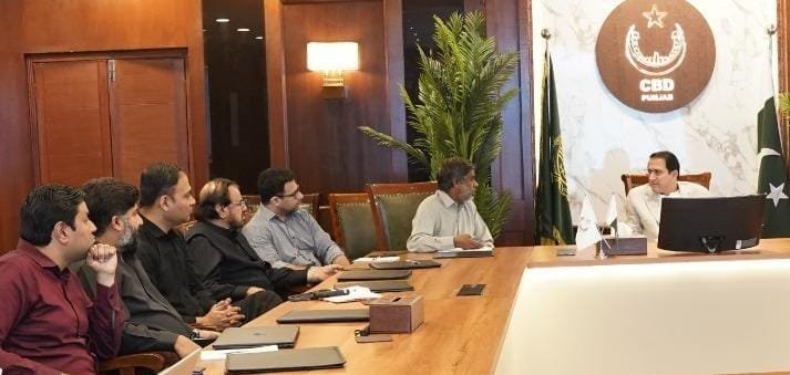 CBD Punjab CEO reviews progress of key Lahore projects, directs faster completion