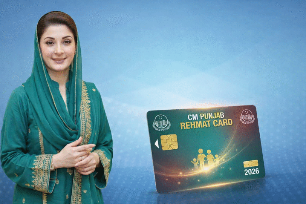 Punjab Chief Minister Maryam Nawaz announces the Rehmat Card Scheme to support widows and orphans in the province.