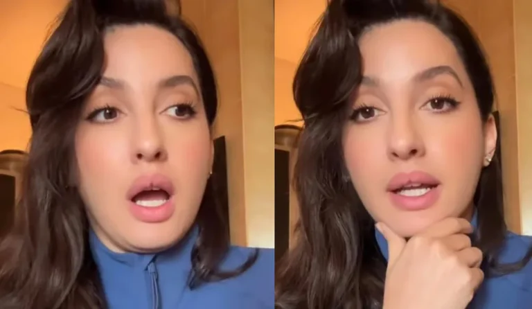 Nora Fatehi shares a video message urging peace amid global conflicts.