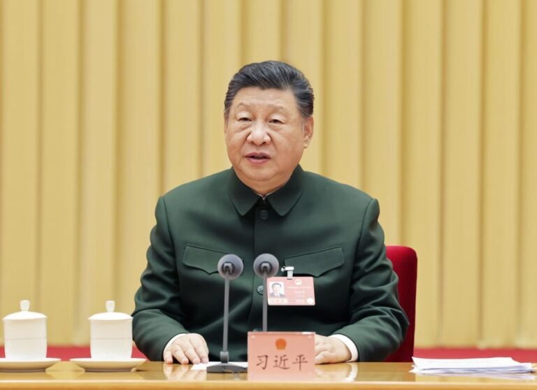 Xi Jinping speaks on strengthening political loyalty in China’s military during a national legislative session.