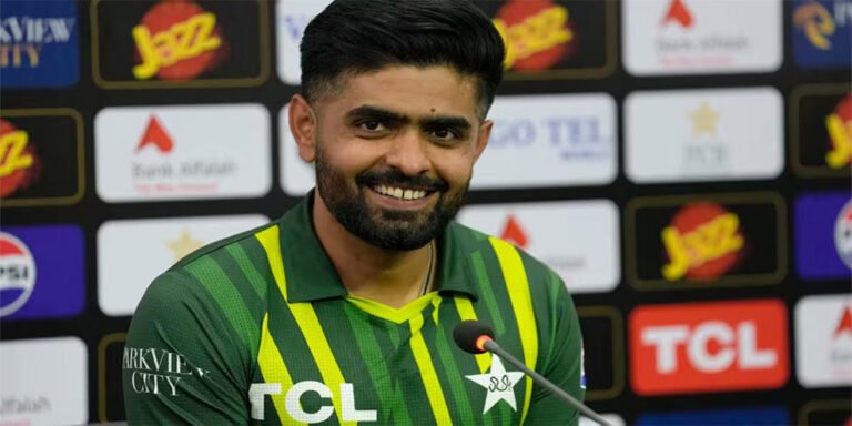 Babar Azam posts an edited Instagram story appearing to troll Aaqib Javed’s injury claim.