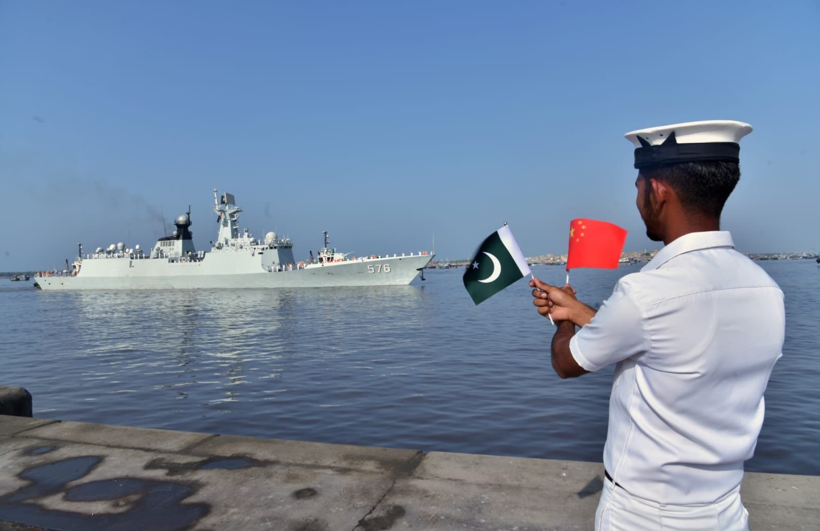 Pakistan Navy hosts Chinese warship for Sea Guardian exercise