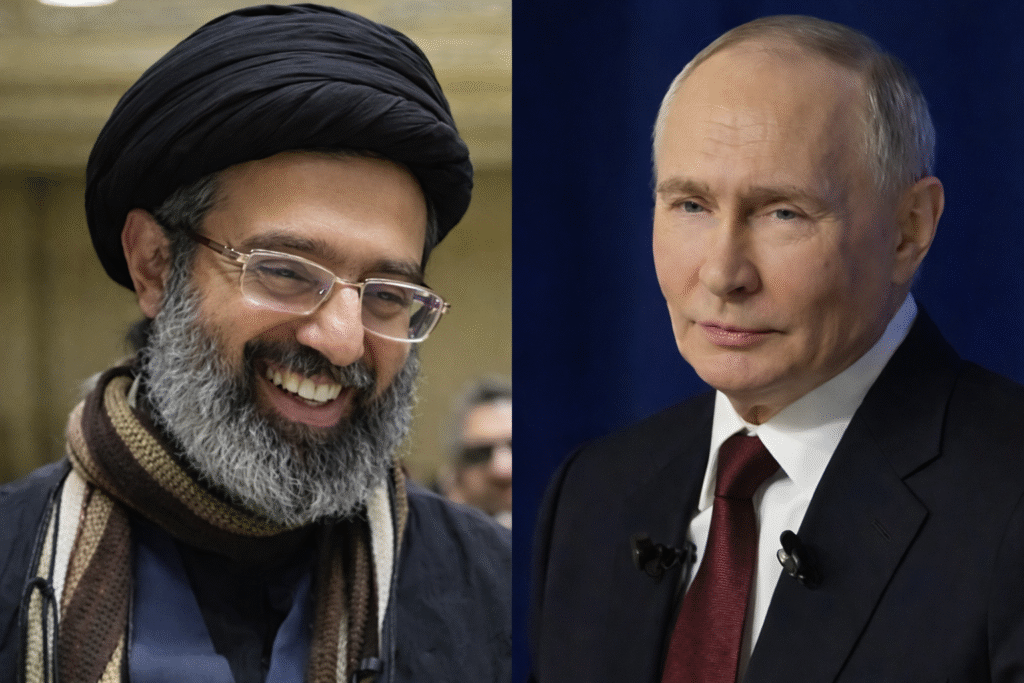 Russian President Vladimir Putin congratulates Mojtaba Khamenei after he became Iran’s new supreme leader.