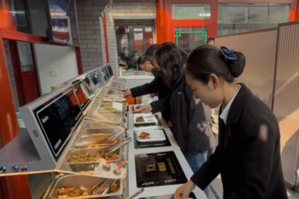 AI-powered community canteen brings smart dining to Beijing neighborhood
