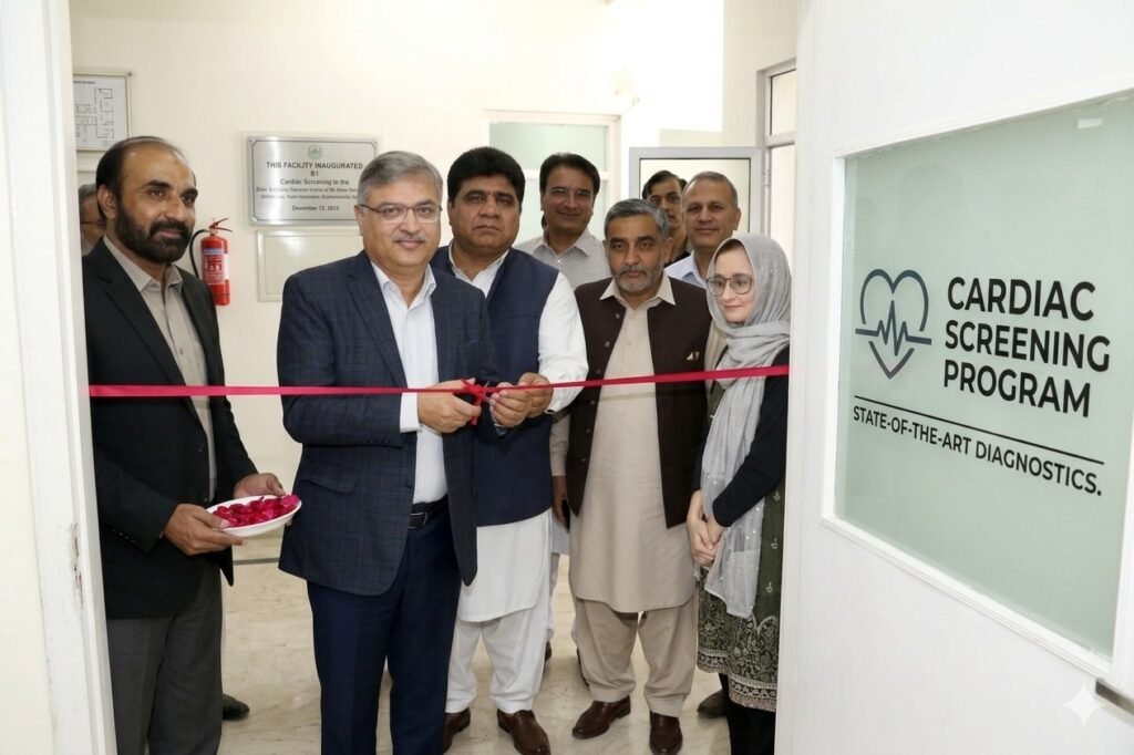 AIOU launches cardiac screening drive after employee health concerns AIOU cardiac screening program underway at university healthcare center for employees