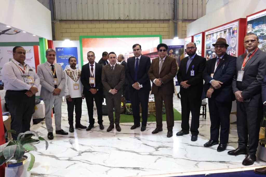 Ethiopia tourism showcase at Pakistan Travel Mart 2026 in Karachi highlighting culture and travel destinations