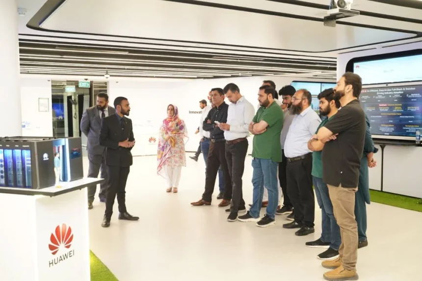 Huawei Pakistan Digital Week 2026 event showcasing cloud and AI technologies in Islamabad