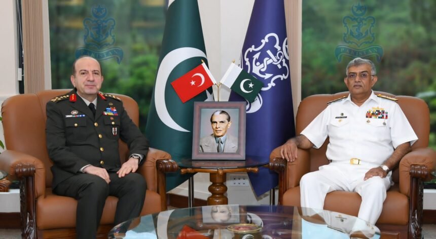 Turkish General Visits Pakistan Naval Headquarters to Boost Maritime Cooperation