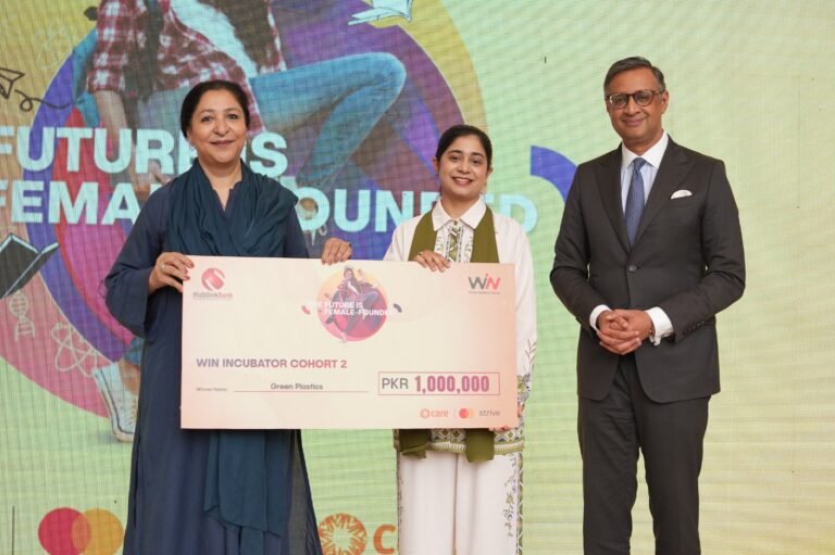 Mobilink Bank graduates 18 women-led startups under WIN incubator Mobilink Bank WIN incubator graduation of women-led startups in Islamabad