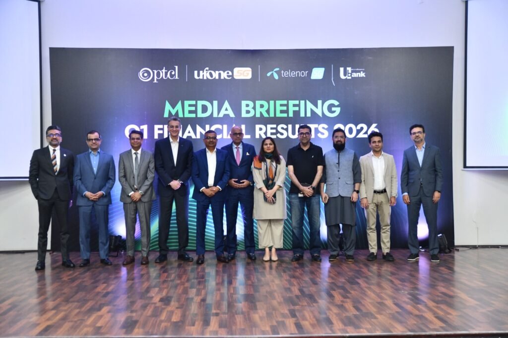PTCL Q1 2026 results show profit growth after Telenor Pakistan integration