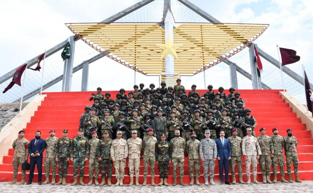 Pakistan Egypt joint exercise Thunder-II in Cherat focused on counterterrorism operations.