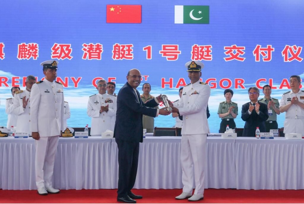 Pakistan Navy commissions first Hangor-class submarine in major boost to maritime defence