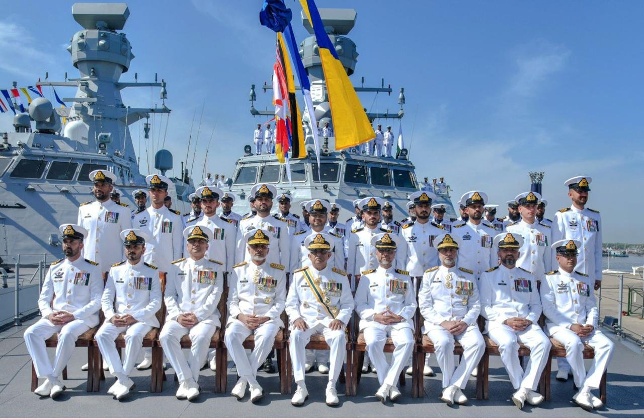 Pakistan Navy inducts PNS Khaibar as Naval Chief highlights maritime security and modernization