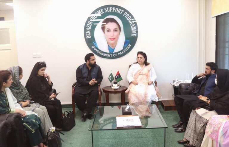 Rubina Khalid meets youth delegation to discuss empowerment and awareness initiatives Rubina Khalid meets youth delegation to discuss empowerment and awareness initiatives under BISP