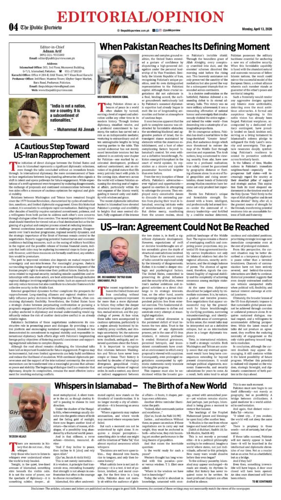 Oped 13-04-2026