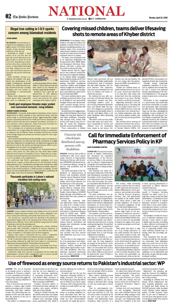 20-04-2026 Peshawar