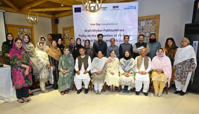 Stakeholders review draft policy to prevent violence against women in KP