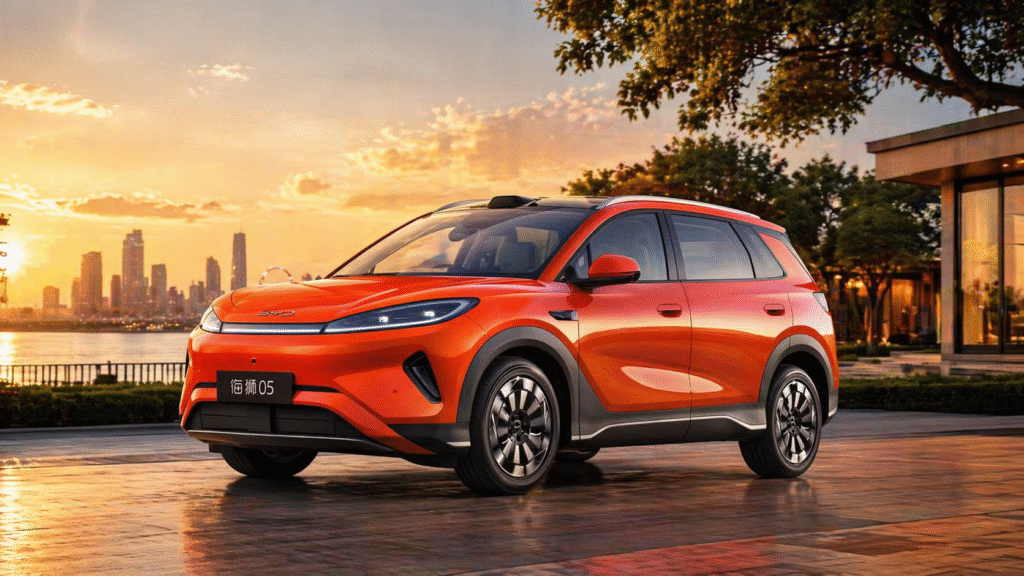 BYD unveils 2026 Sealion 05 with fast charging and extended range BYD 2026 Sealion 05 SUV with fast charging and extended range technology unveiled