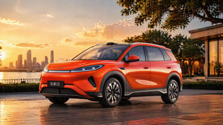 BYD 2026 Sealion 05 SUV with fast charging and extended range technology unveiled