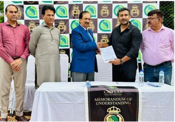 City Lab partners with Popo Football Club as Dr Jamal Nasir backs player health