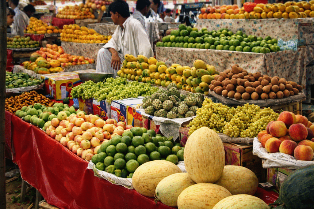 Fresh fruits packed for export as Pakistan fruit exports reach $251.9 million in FY2026.