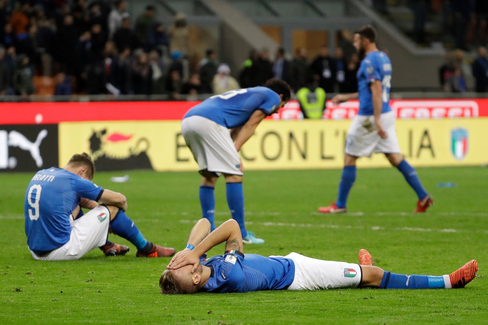 Italy eliminated from 2026 FIFA World Cup after playoff loss