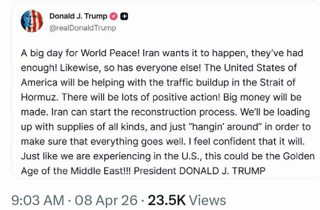 Iran, US agree to immediate ceasefire as Trump halts strikes after Pakistan mediation Iran, US agree to immediate ceasefire as Trump halts strikes after Pakistan mediation