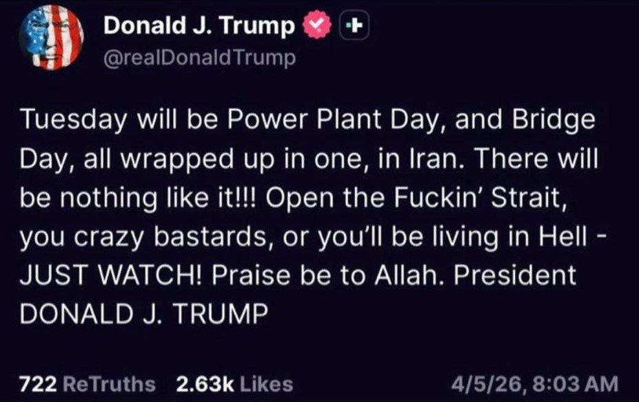Trump issues blunt warning to Iran, demands Strait of Hormuz be opened Trump issues blunt warning to Iran, demands Strait of Hormuz be opened