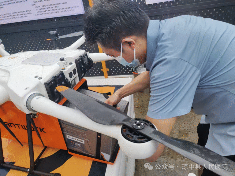 Drones establish lifeline for rural healthcare in China's Hainan mountains