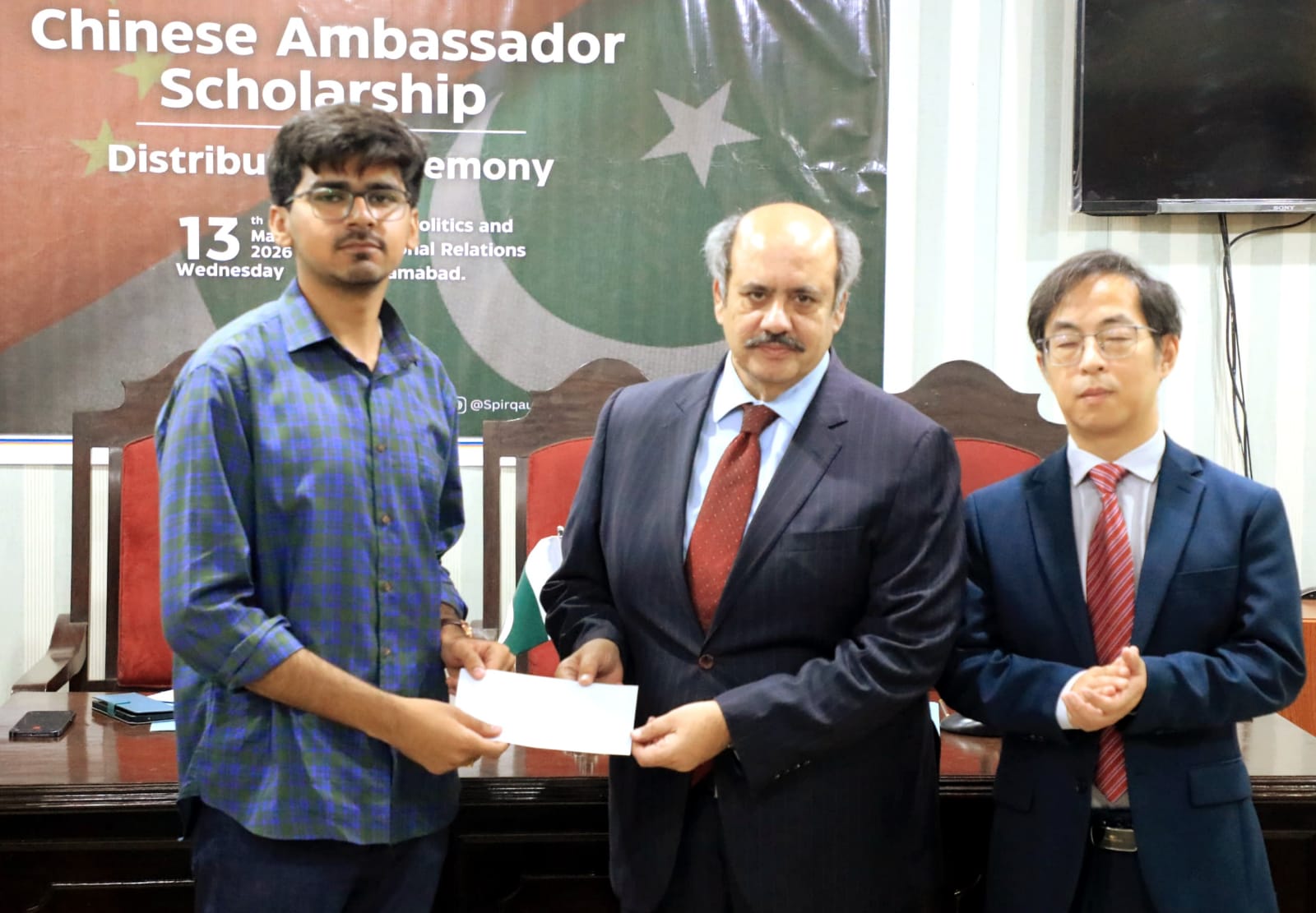 47 QAU students awarded Chinese Ambassador Scholarships