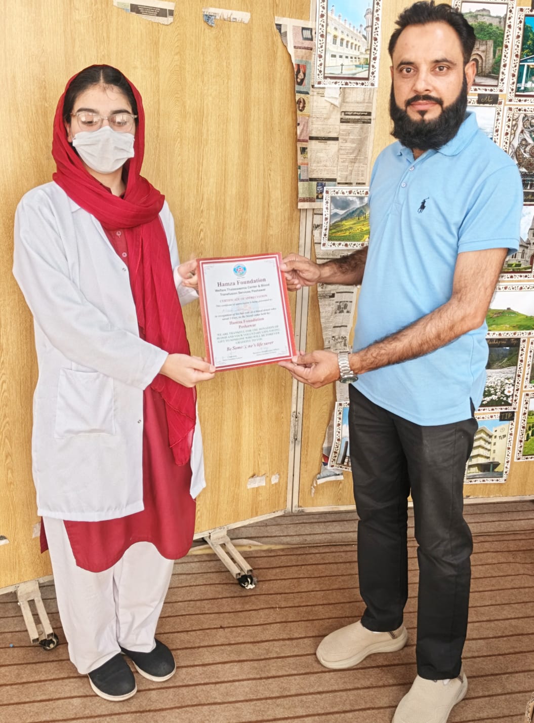 83 students donate blood for thalassemia patients at KIMS Kohat