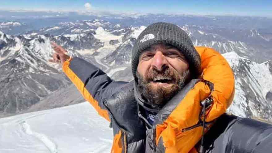 Pakistani mountaineer Sohail Sakhi summits world’s third-highest peak