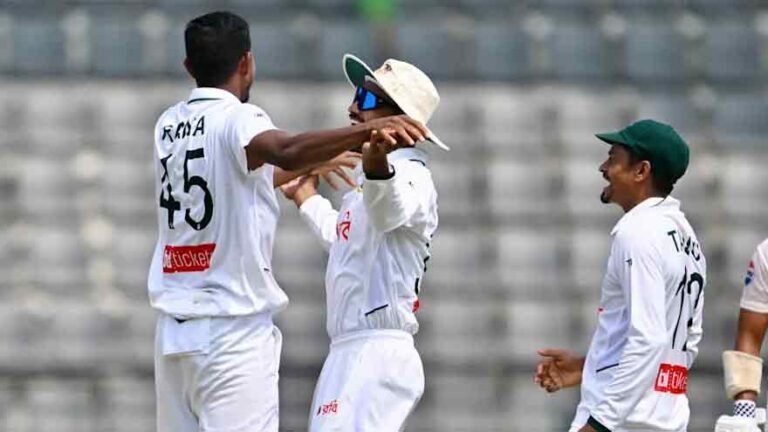 Bangladesh move past India in WTC standings after Pakistan win Bangladesh move past India in WTC standings after completing a Test series sweep over Pakistan in Sylhet.