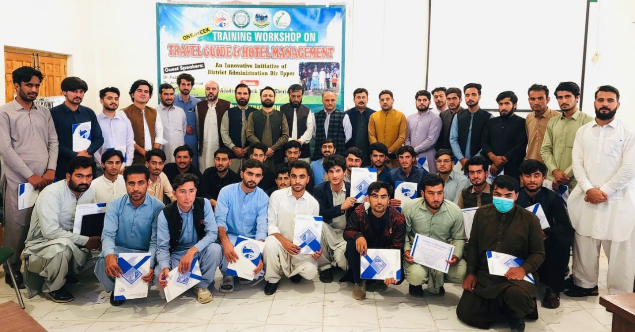 Week-long travel and hotel management workshop held at SBB University Sheringal