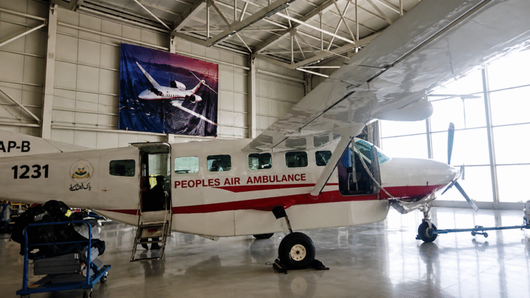 Peoples Air Ambulance service prepared in Balochistan to improve emergency medical response
