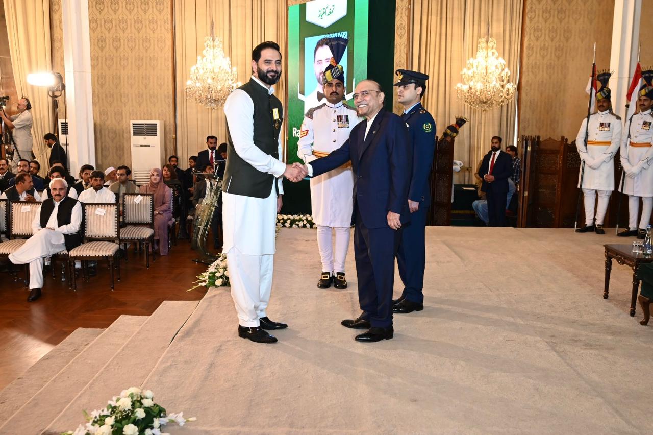 British-Pakistani Philanthropist Raja Suleman Raza Receives Tamgha-i-Imtiaz
