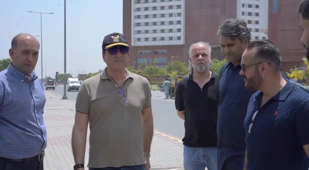 CBD Punjab CEO reviews progress at NSIT City in Lahore