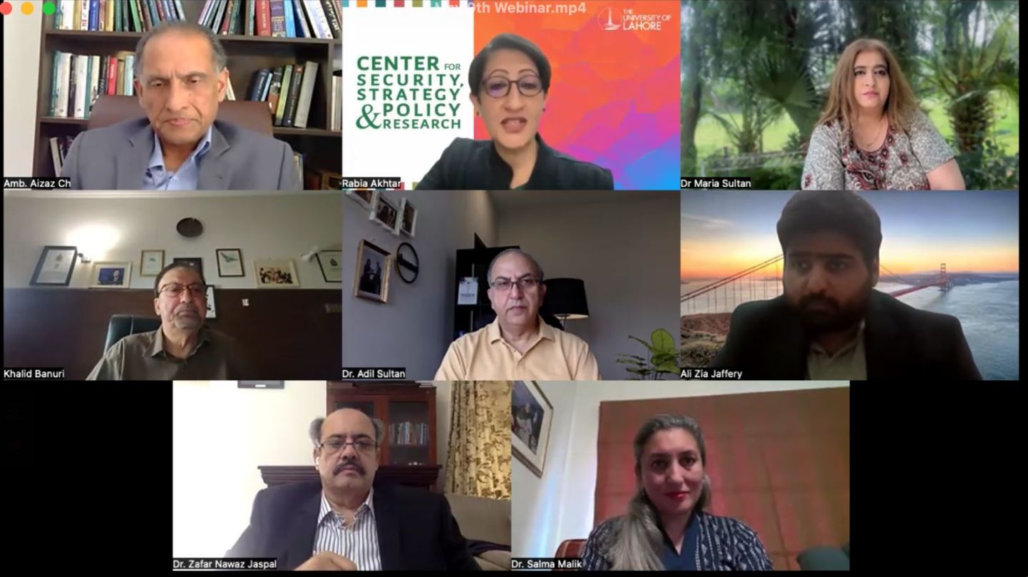 CSSPR Marks One-Year Anniversary of Marka-e-Haq Through High-Level Strategic Webinar