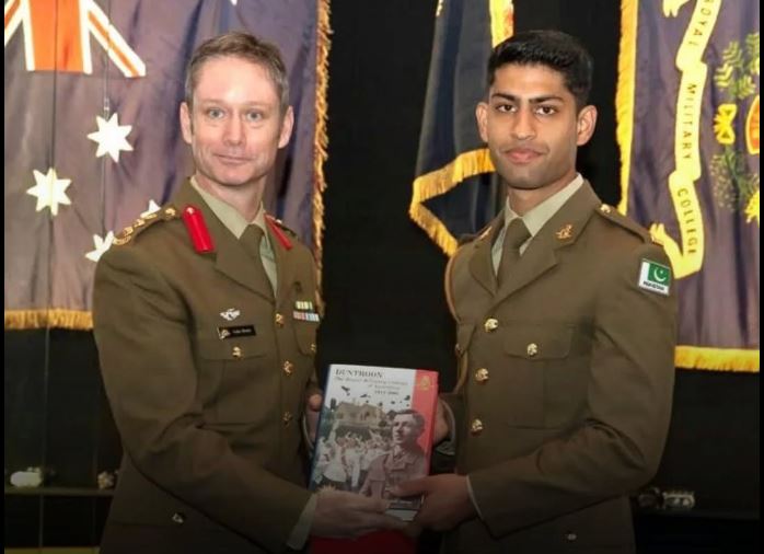 Pakistani cadet earns top honour at Australia’s Royal Military College