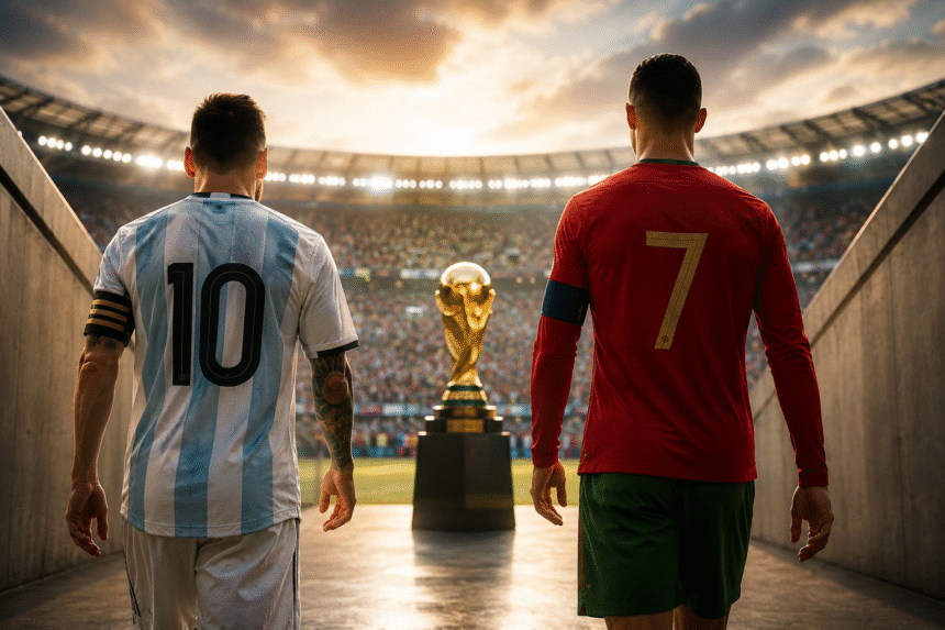 Lionel Messi and Cristiano Ronaldo prepare for their sixth and final FIFA World Cup at the 2026 tournament in North America.
